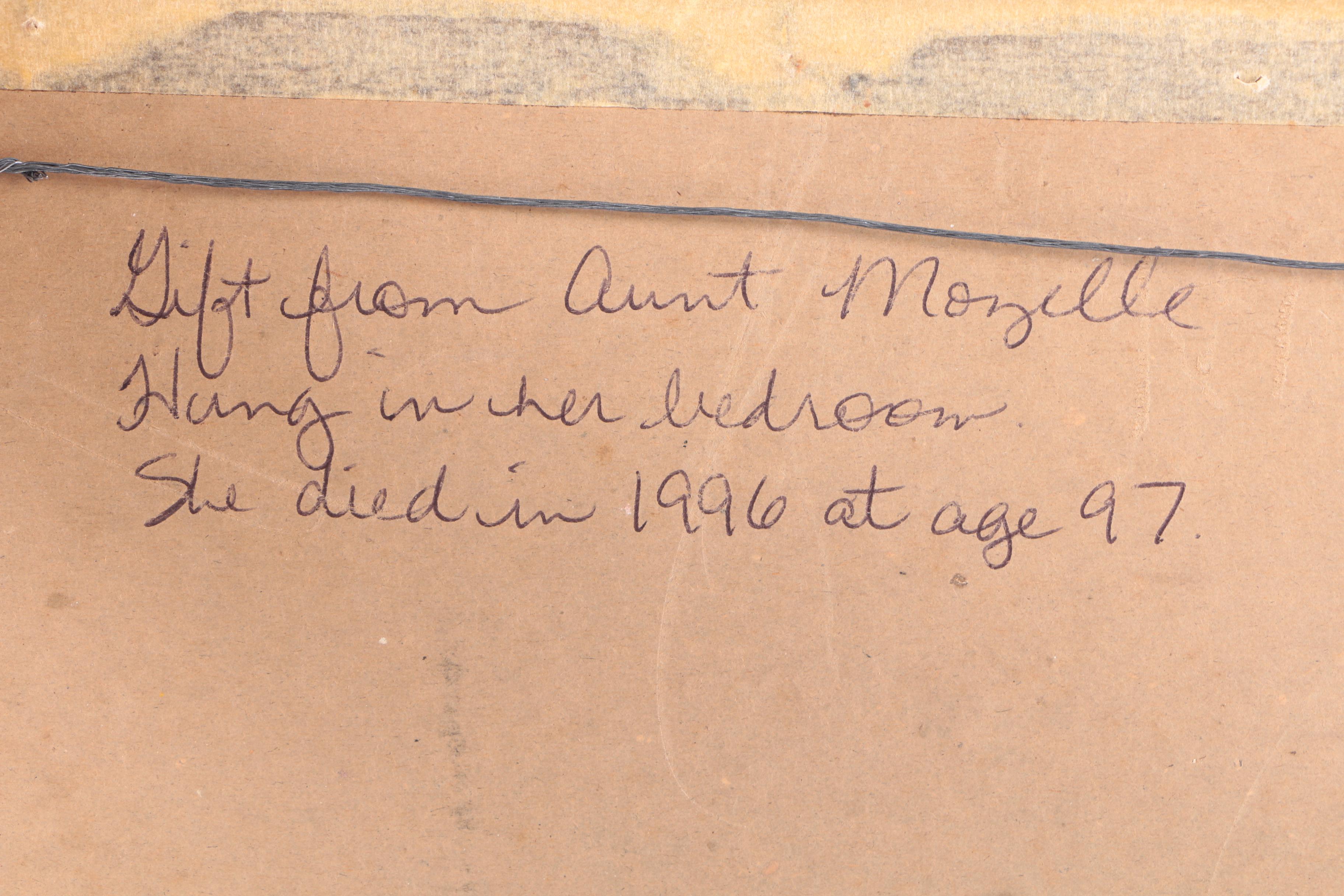 East Asian Style Watercolor and Gouache Painting on Silk of Flowers