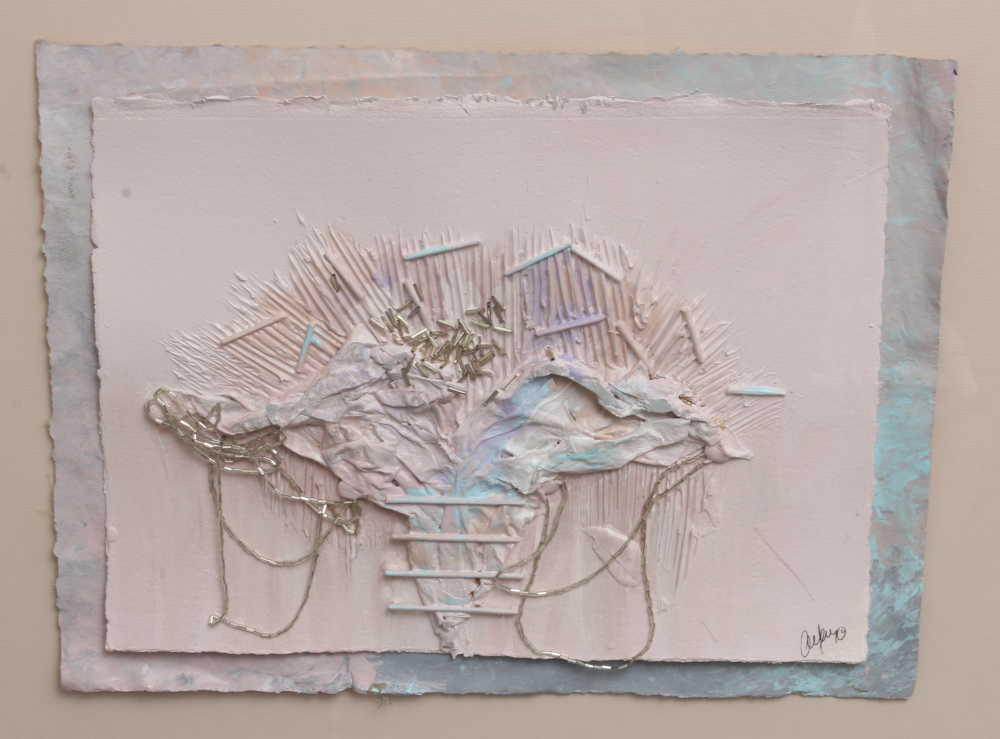 Abstract Mixed Media Artwork on Paper