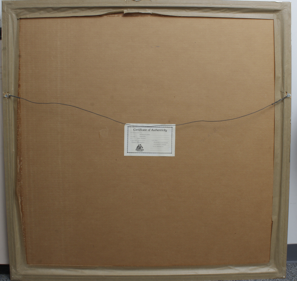 Jiang Tie-Feng Serigraph "Moonlight Dance"