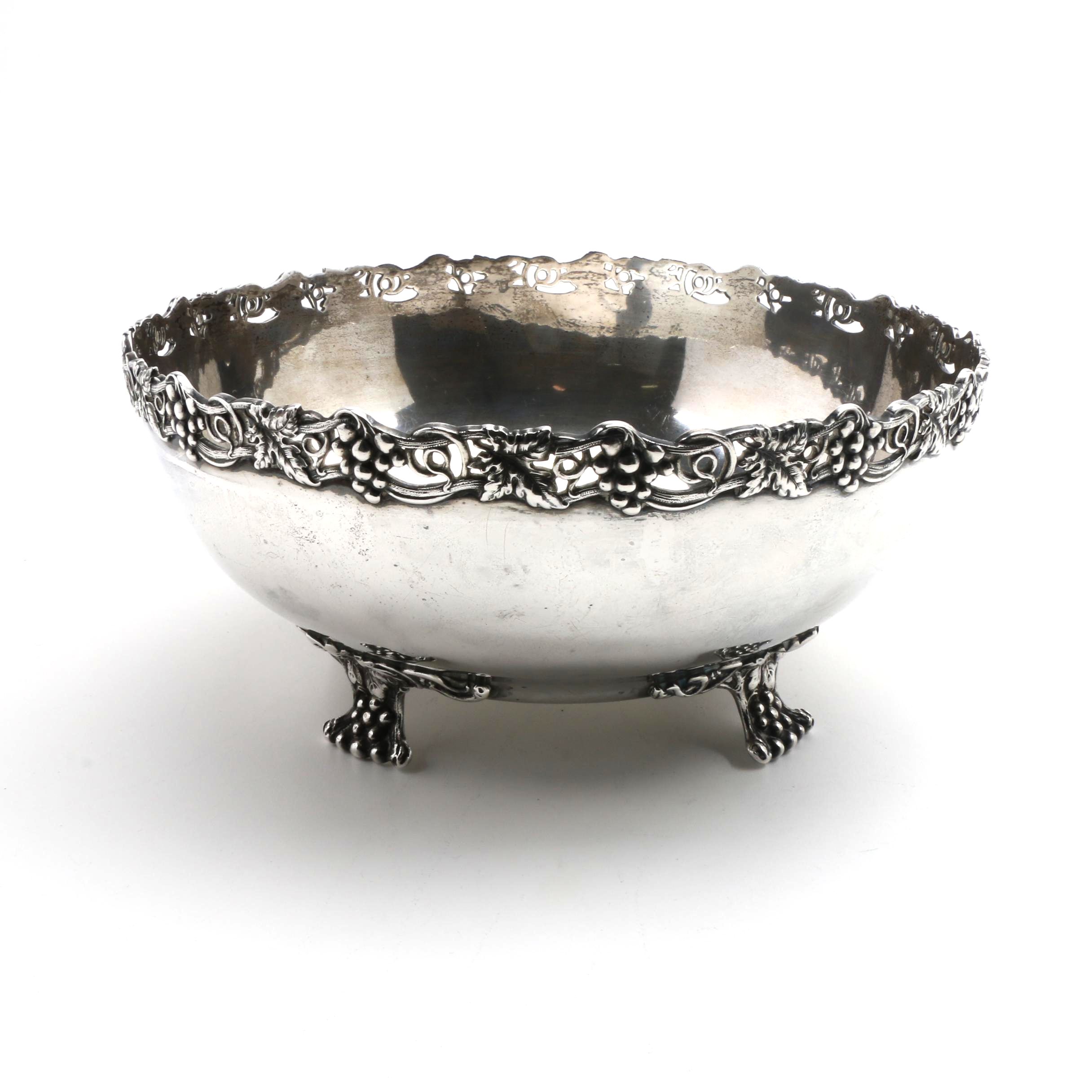 J.E. Caldwell & Co. Sterling Silver Footed Bowl