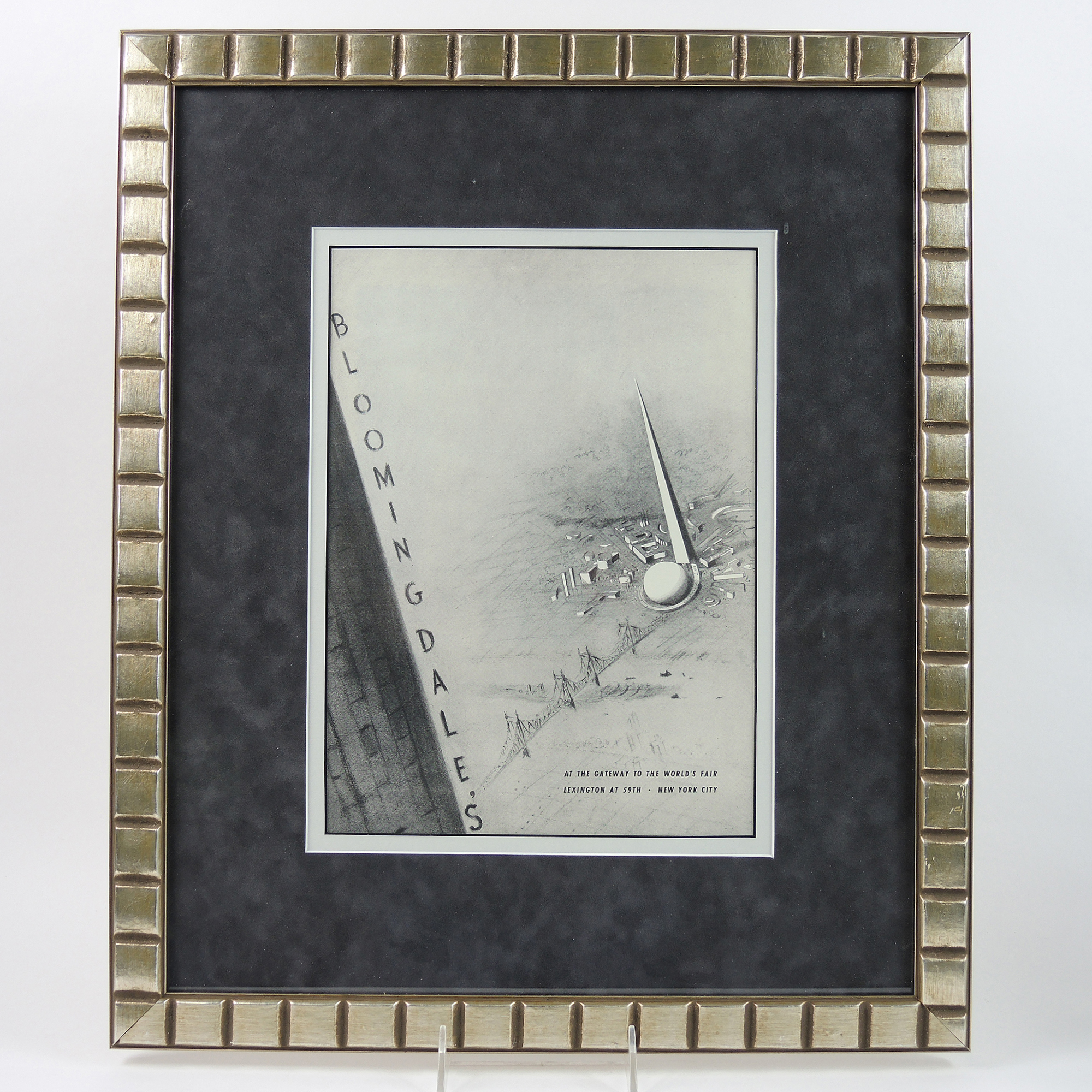 Bloomingdale's NYC World's Fair Print and Louisiana Purchase Exposition Cup