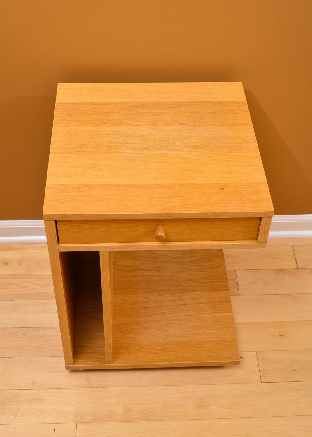 Oak "Skyberg" Nightstand by Ikea