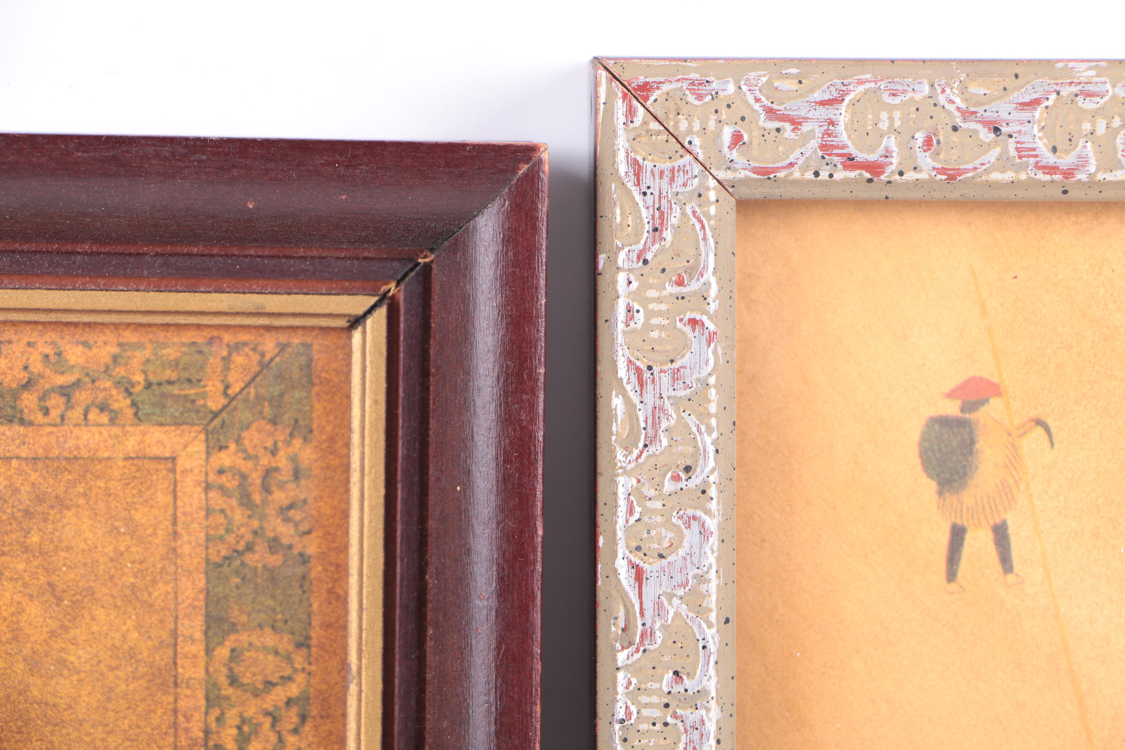 Assortment of Offset Lithographs Featuring East Asian and Indo-Persian Styles