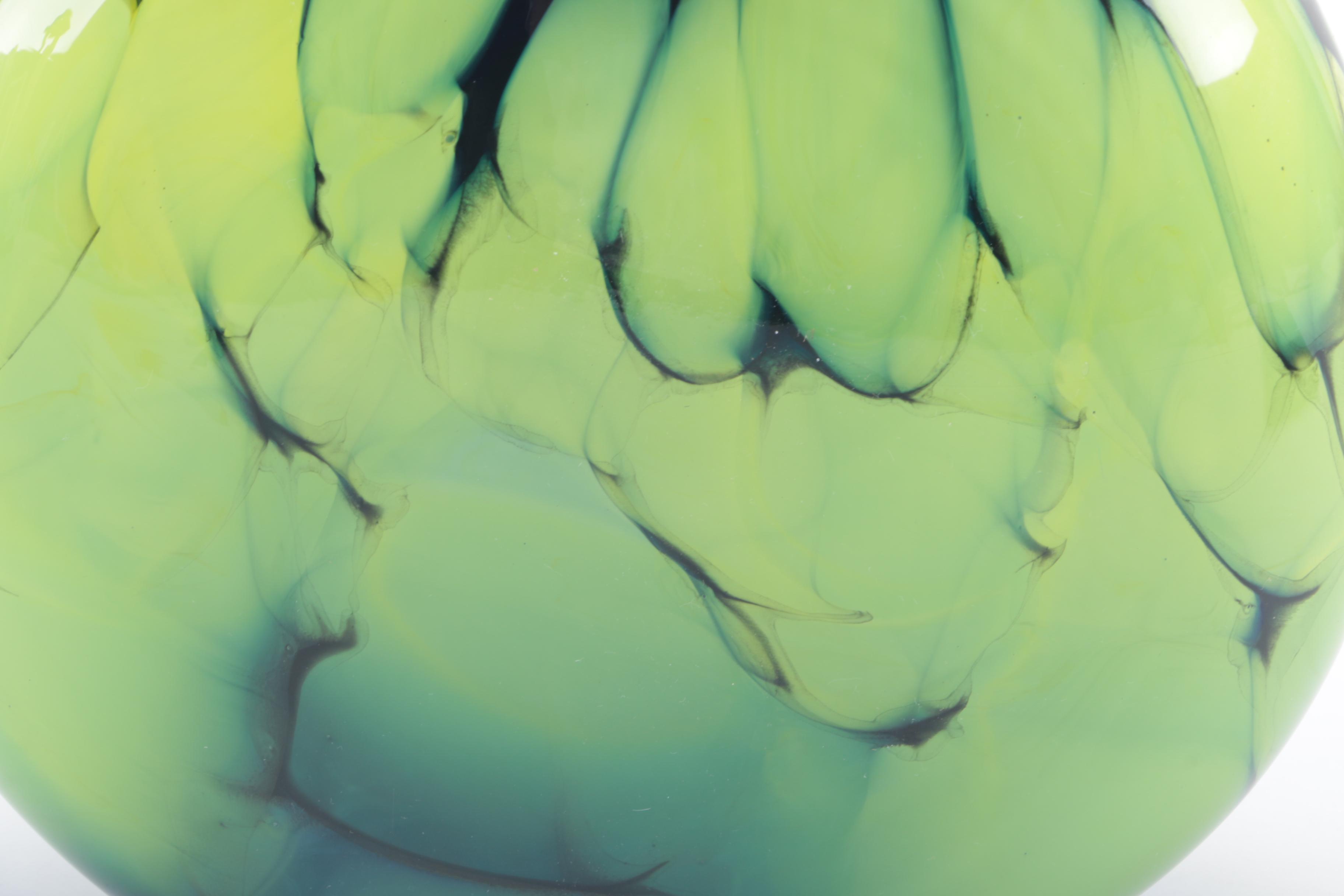 Makora Polish Art Glass Vase