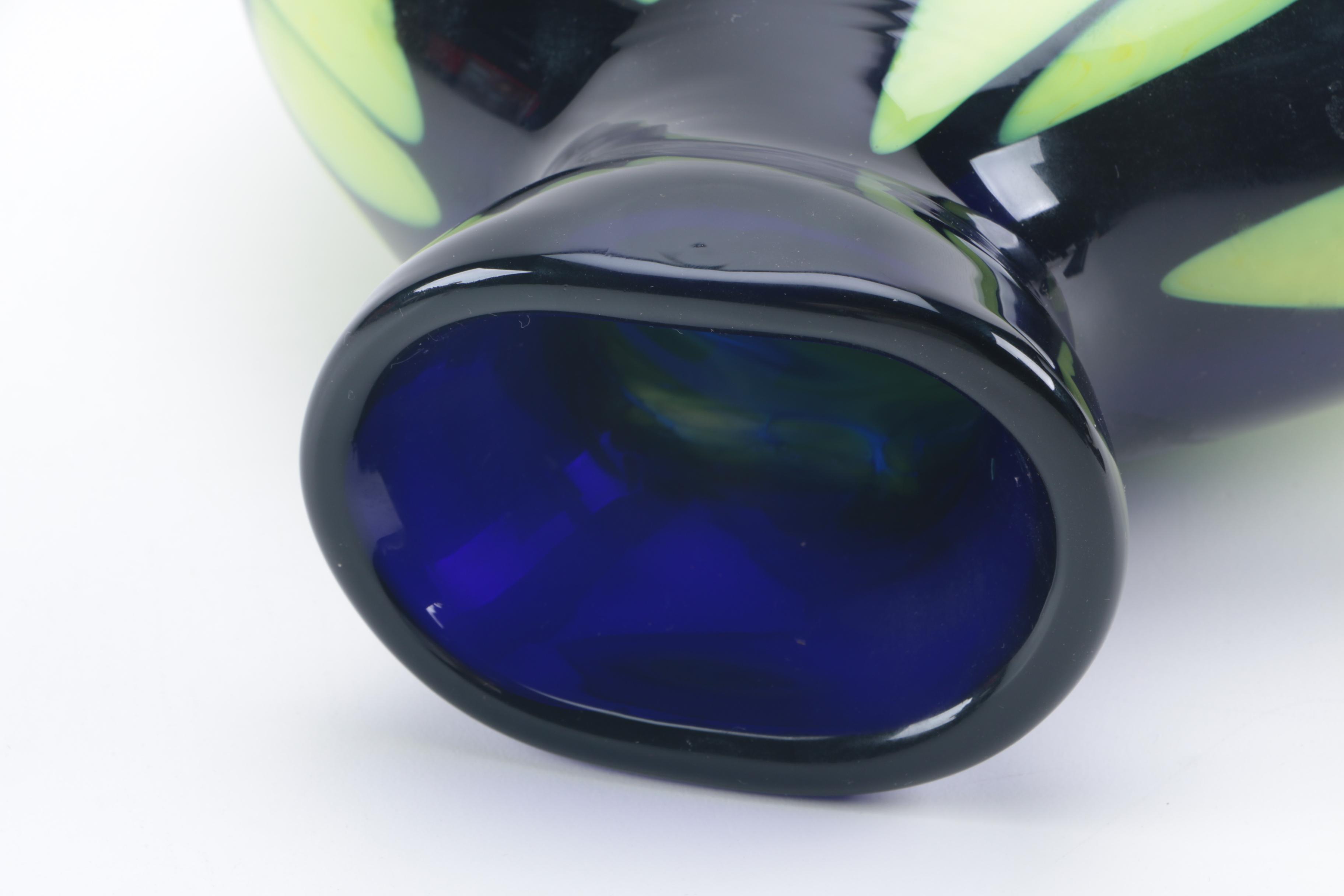 Makora Polish Art Glass Vase