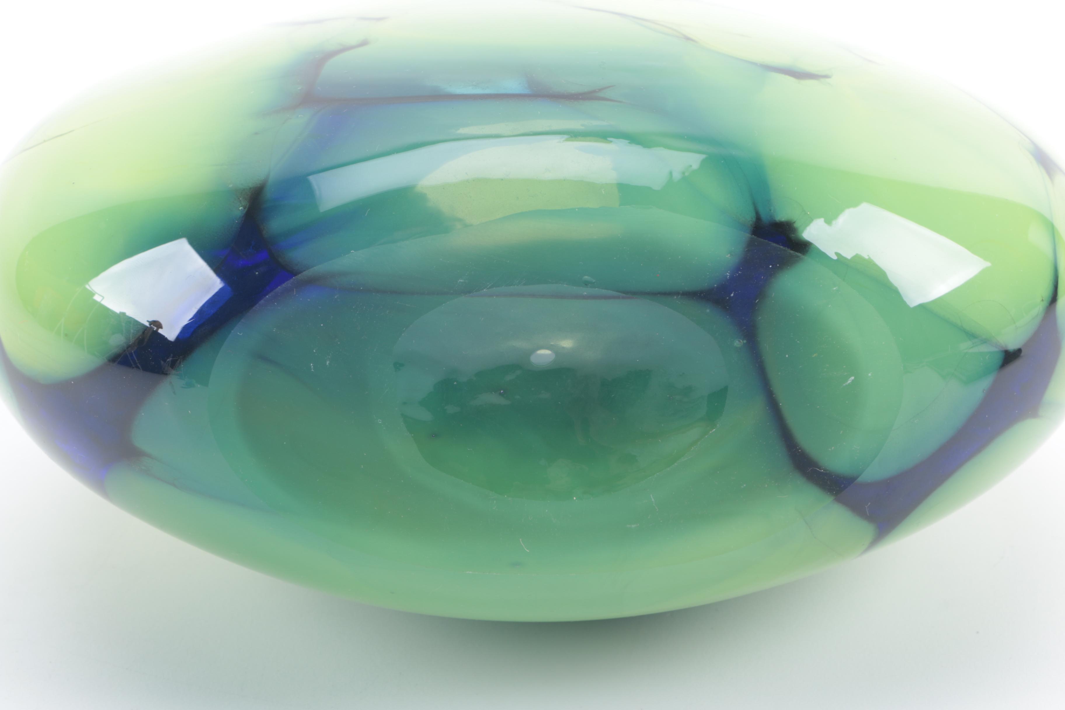 Makora Polish Art Glass Vase