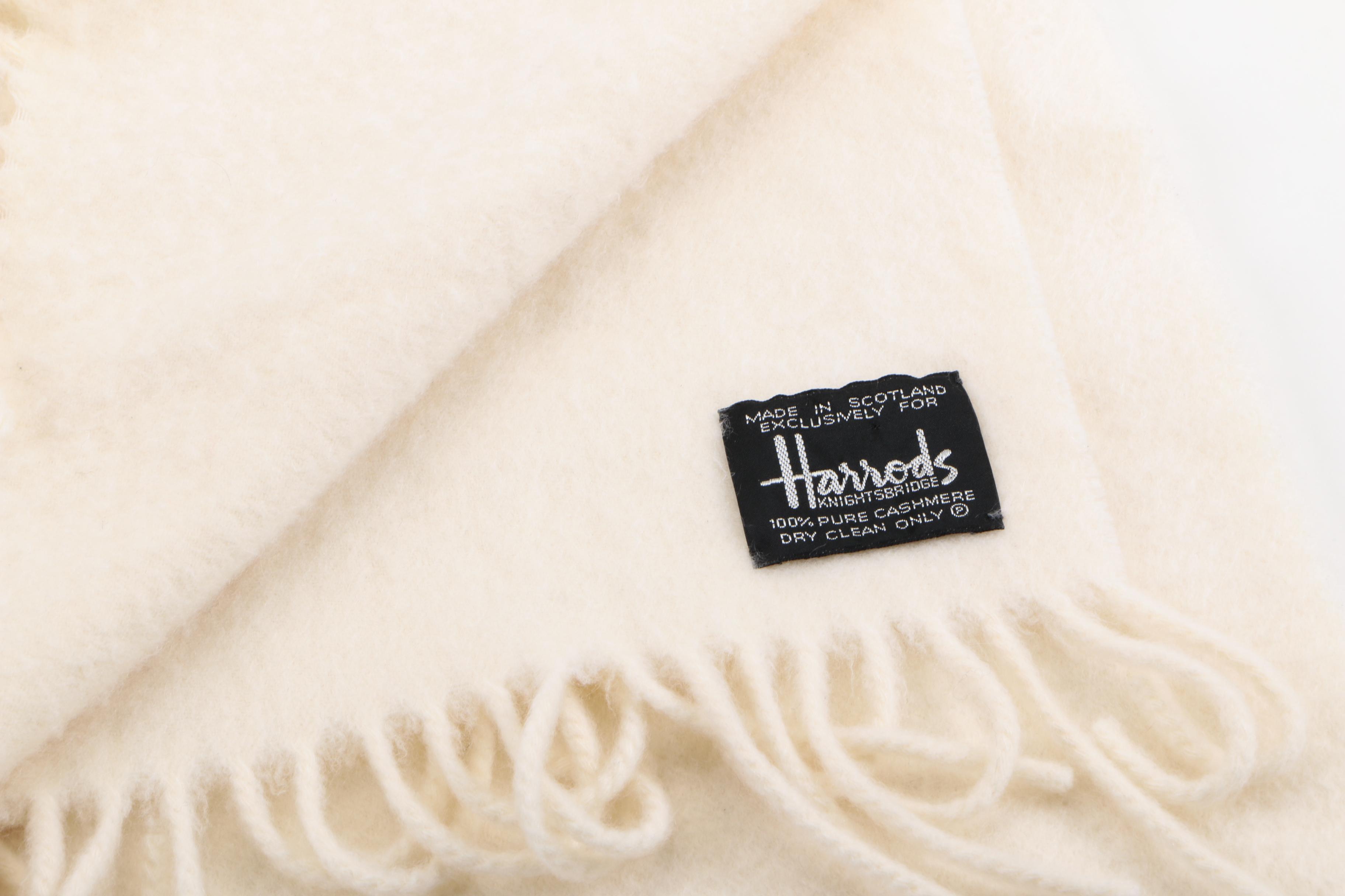 Harrods Cashmere Scarf