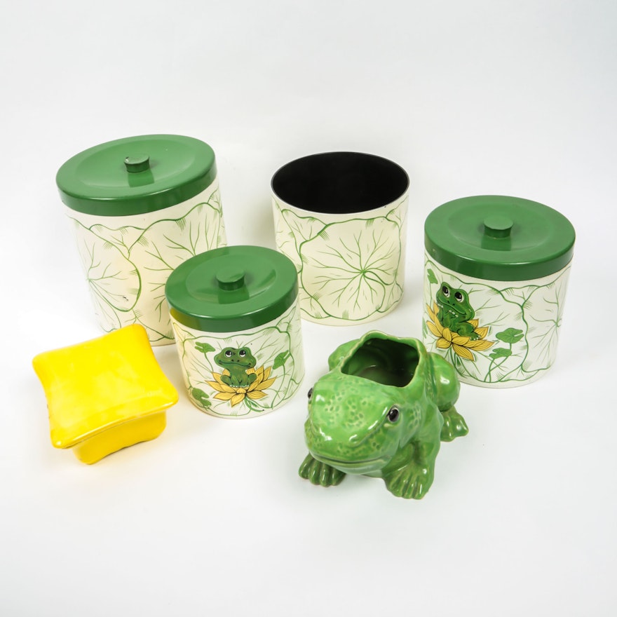 Frog-Themed Kitchenalia Collection