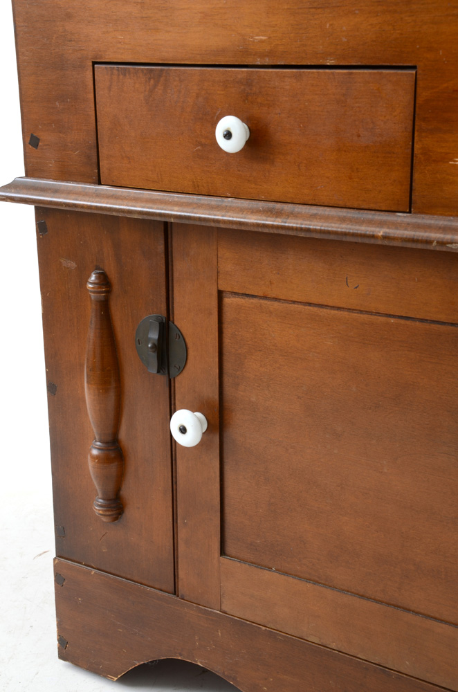 Victorian Style Maple Stereo Console by Guild