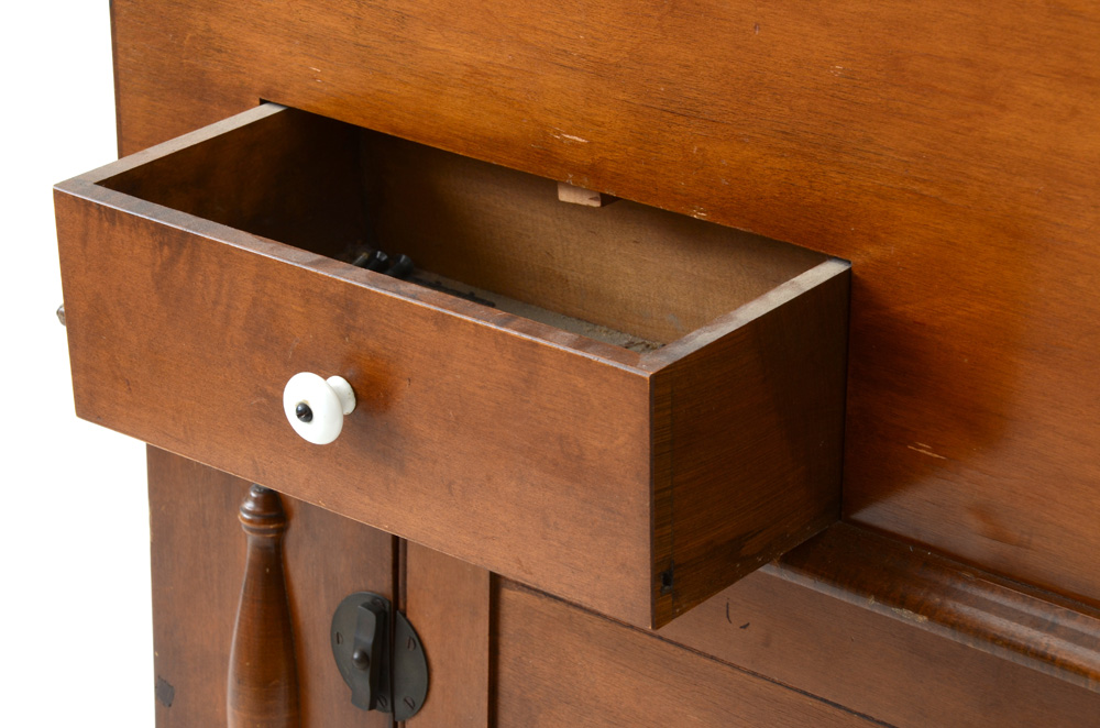 Victorian Style Maple Stereo Console by Guild