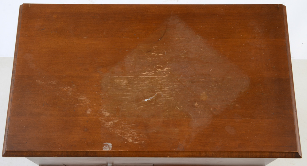 Victorian Style Maple Stereo Console by Guild