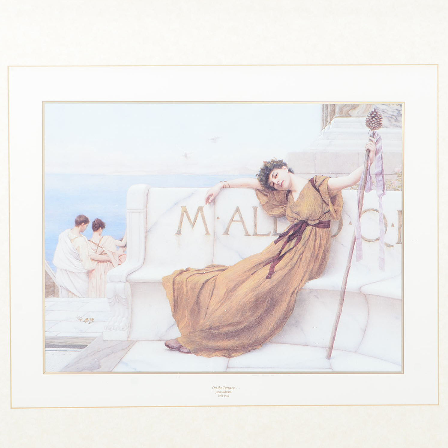 Pair of Offset Lithographs After Van Gogh and Godward