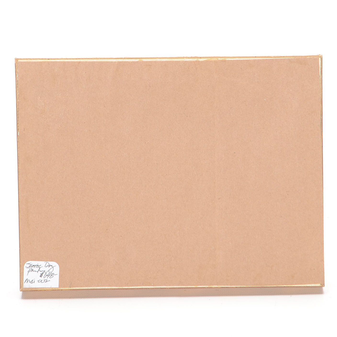 TK Original Oil Painting on Board of a Westie Terrier