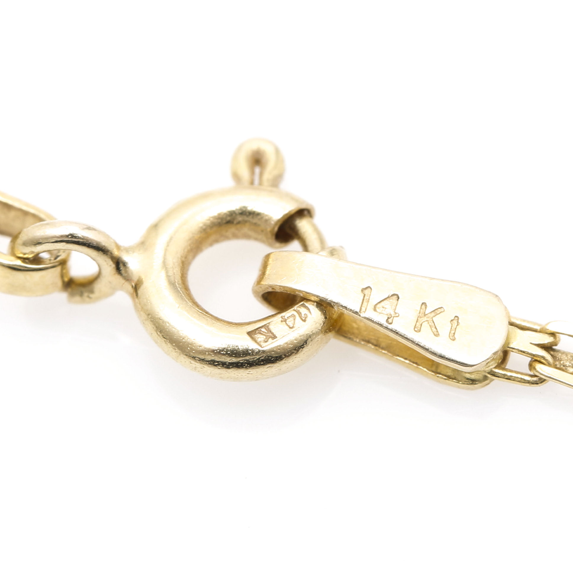 Selection of 14K Yellow Gold Multi Gemstone Scarab Link Bracelet and Necklace