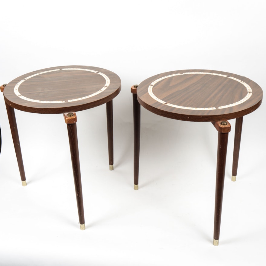 Pair of Mid Century Modern End Tables