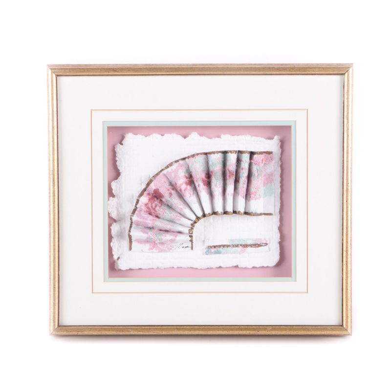 Elaine Rose Mixed Media Collage