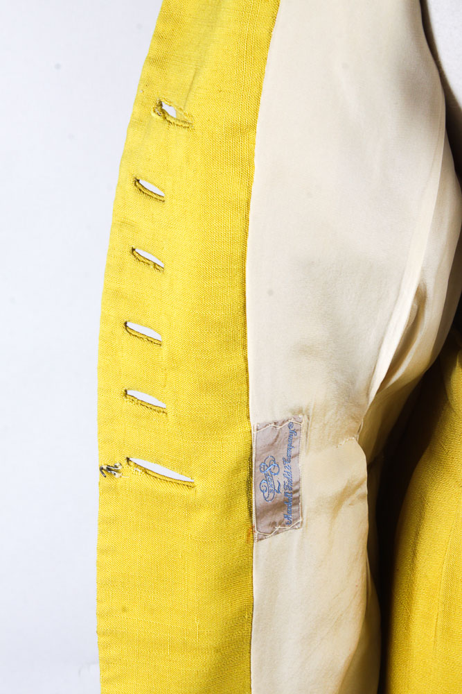 Women's Vintage Mustard Yellow Skirt Suit