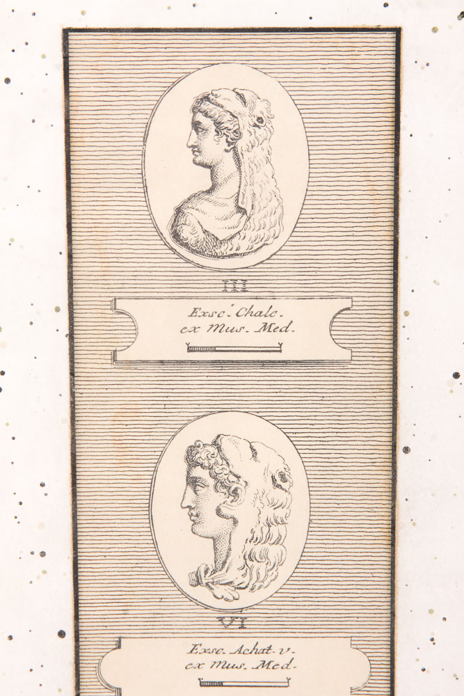 Vintage Framed Roman-Themed Prints