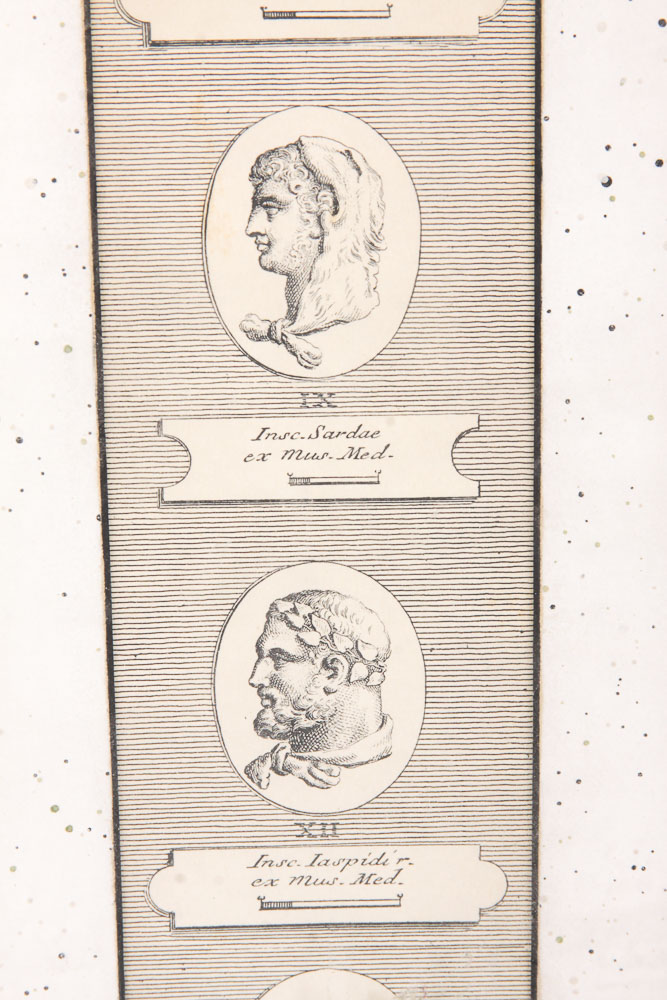 Vintage Framed Roman-Themed Prints