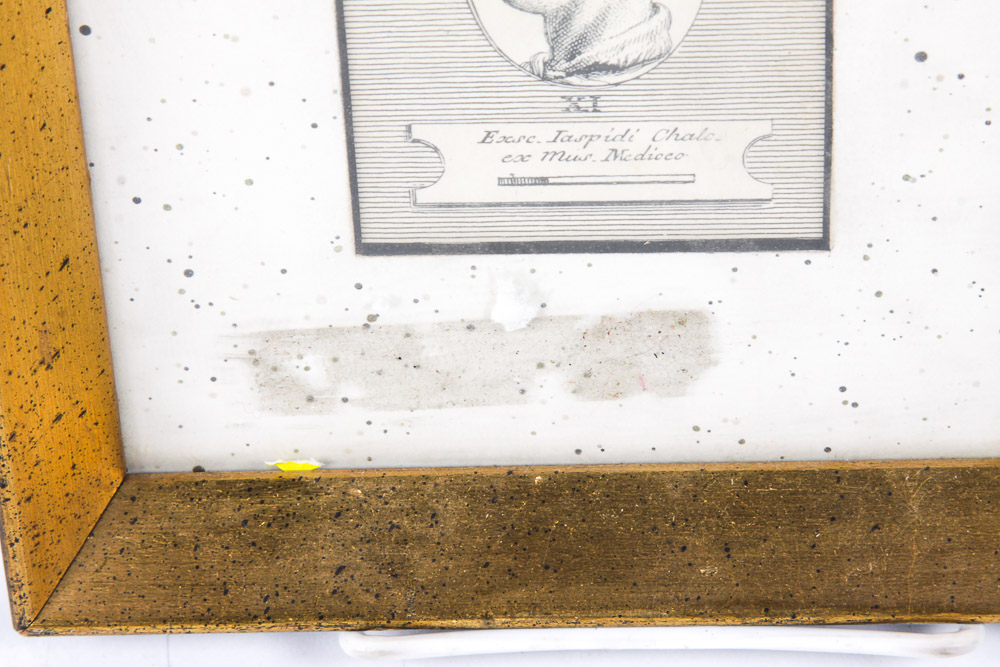 Vintage Framed Roman-Themed Prints