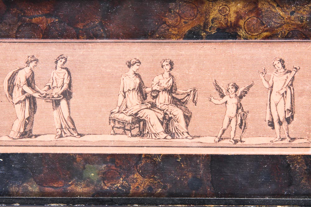 Vintage Framed Roman-Themed Prints