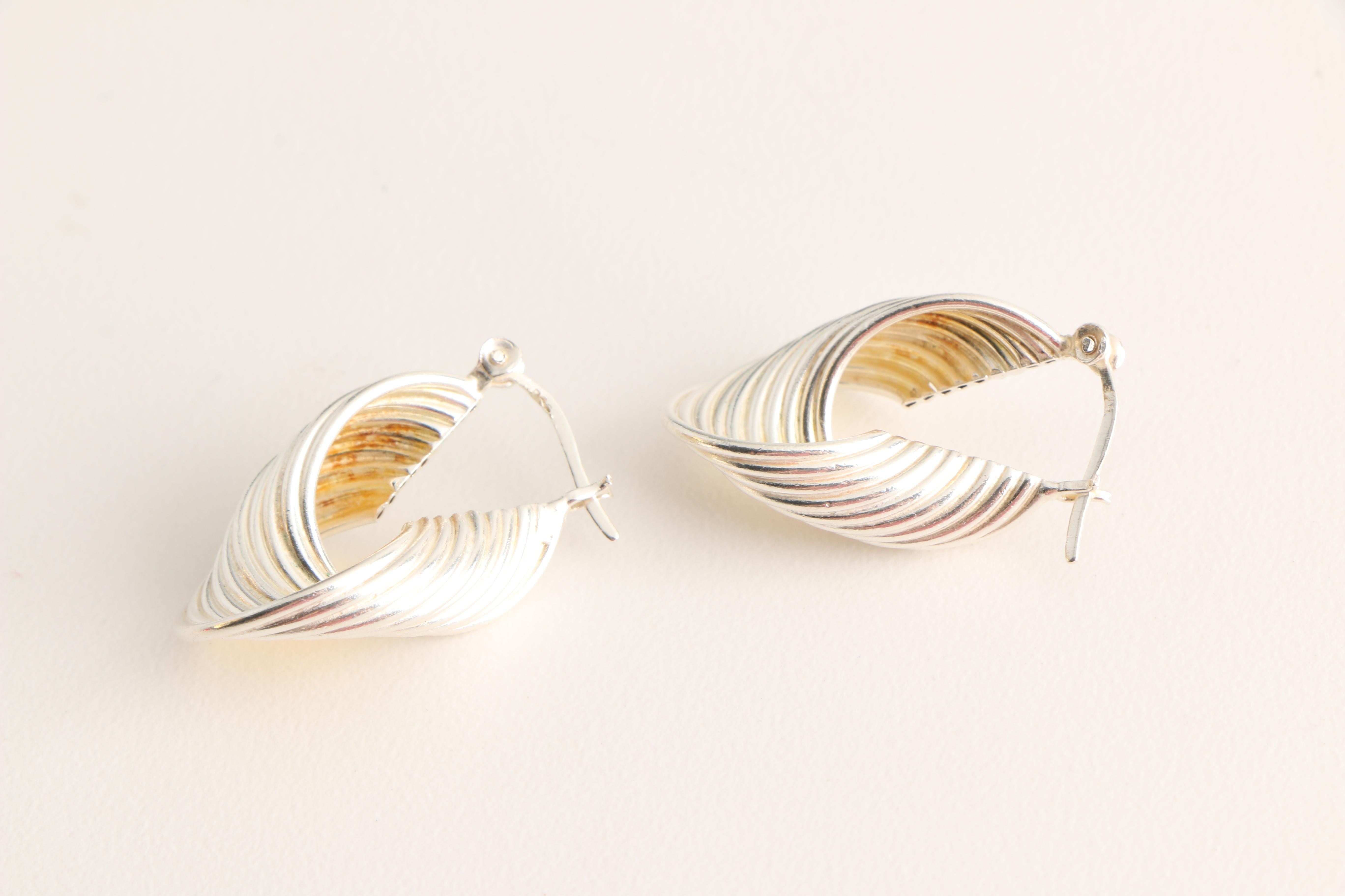 Sterling Silver Necklace Earrings and Bracelet