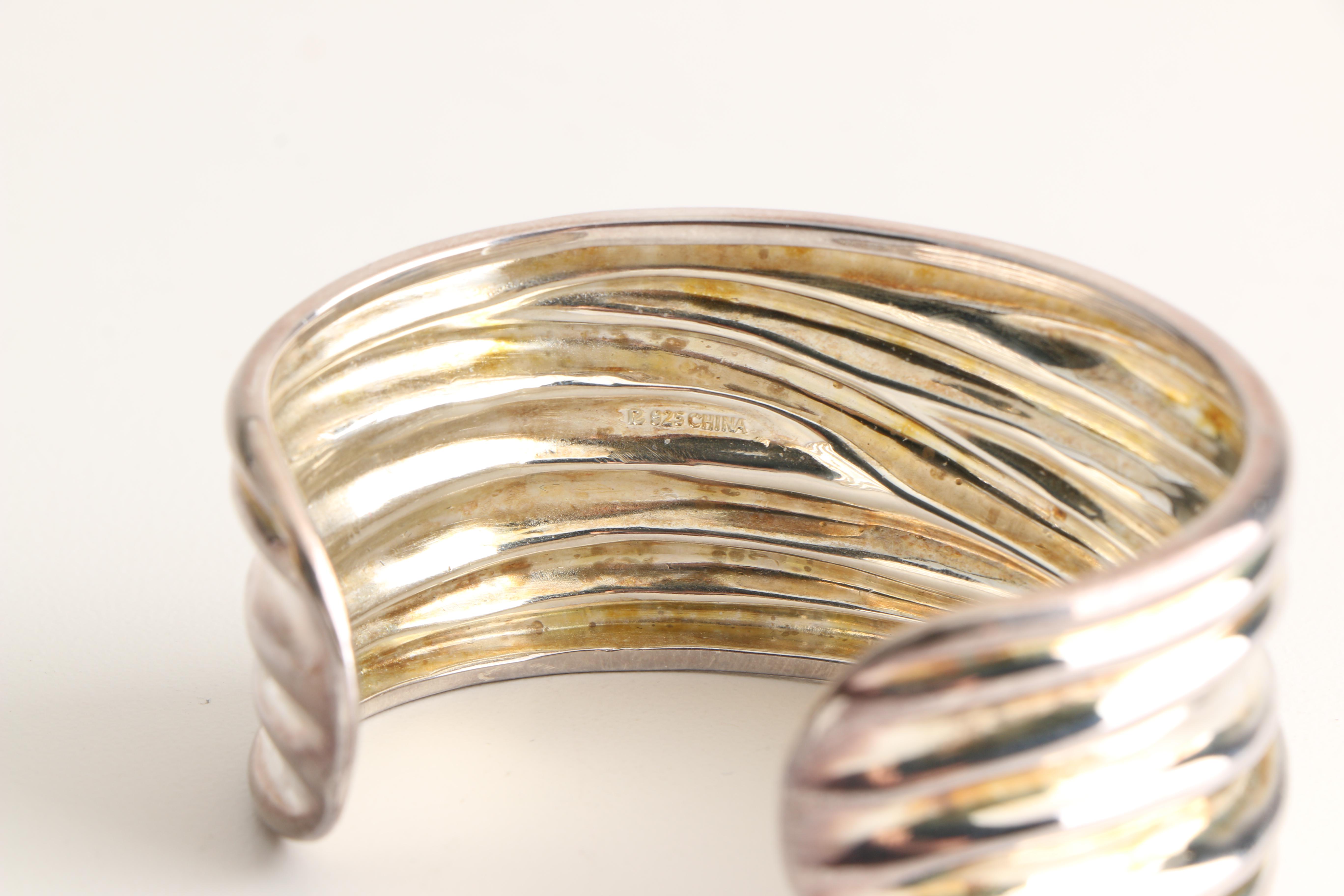 Sterling Silver Necklace Earrings and Bracelet