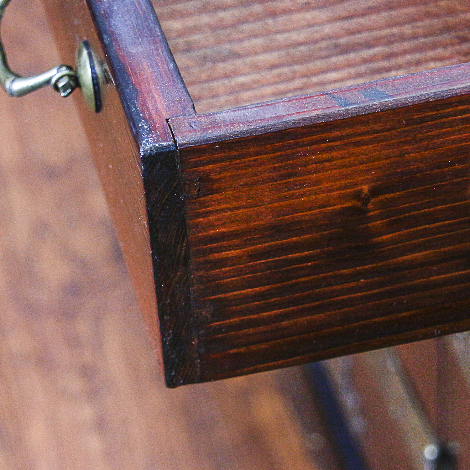 Asian Inspired Wooden Buffet