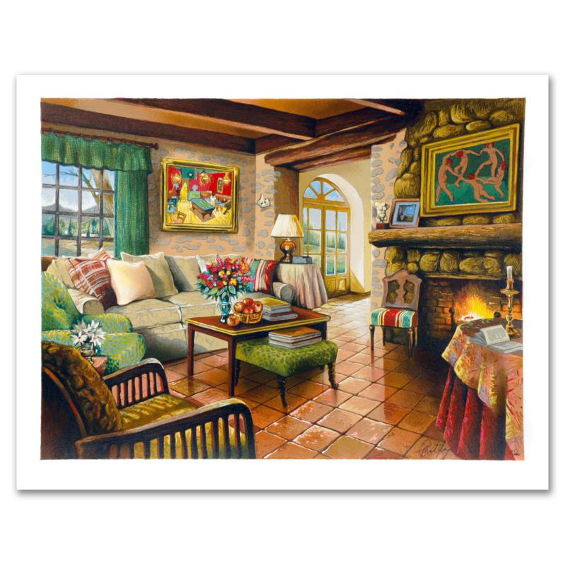 "Homage to Matisse" Limited Edition Serigraph by Anatoly Metlan