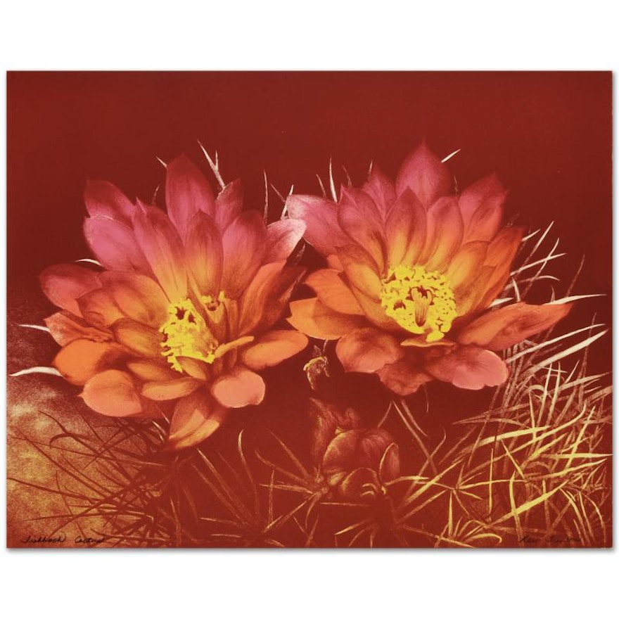 "Fishhook Cactus" Limited Edition Lithograph