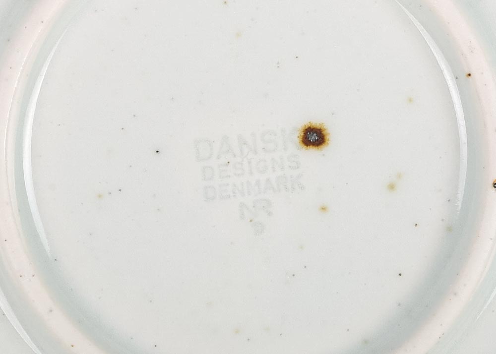 Dansk Place Settings in "Blue Umber" and "Brown Mist"