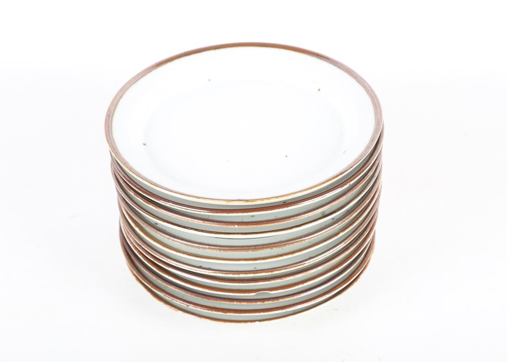 Dansk Place Settings in "Blue Umber" and "Brown Mist"