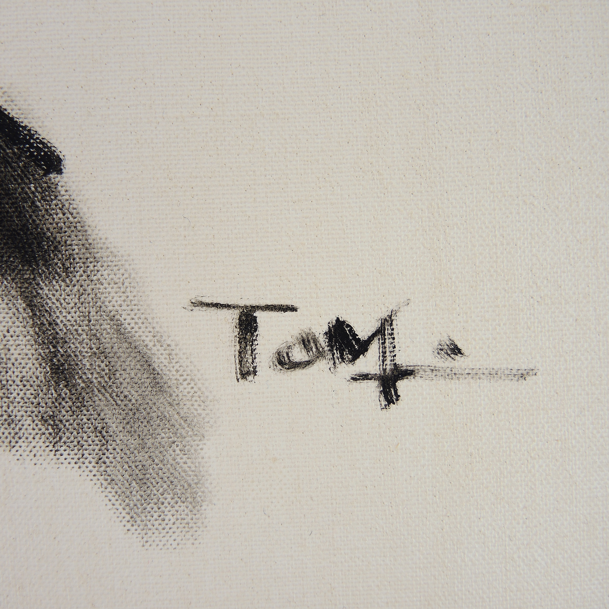 Signed Mixed Media of an Asian Elder