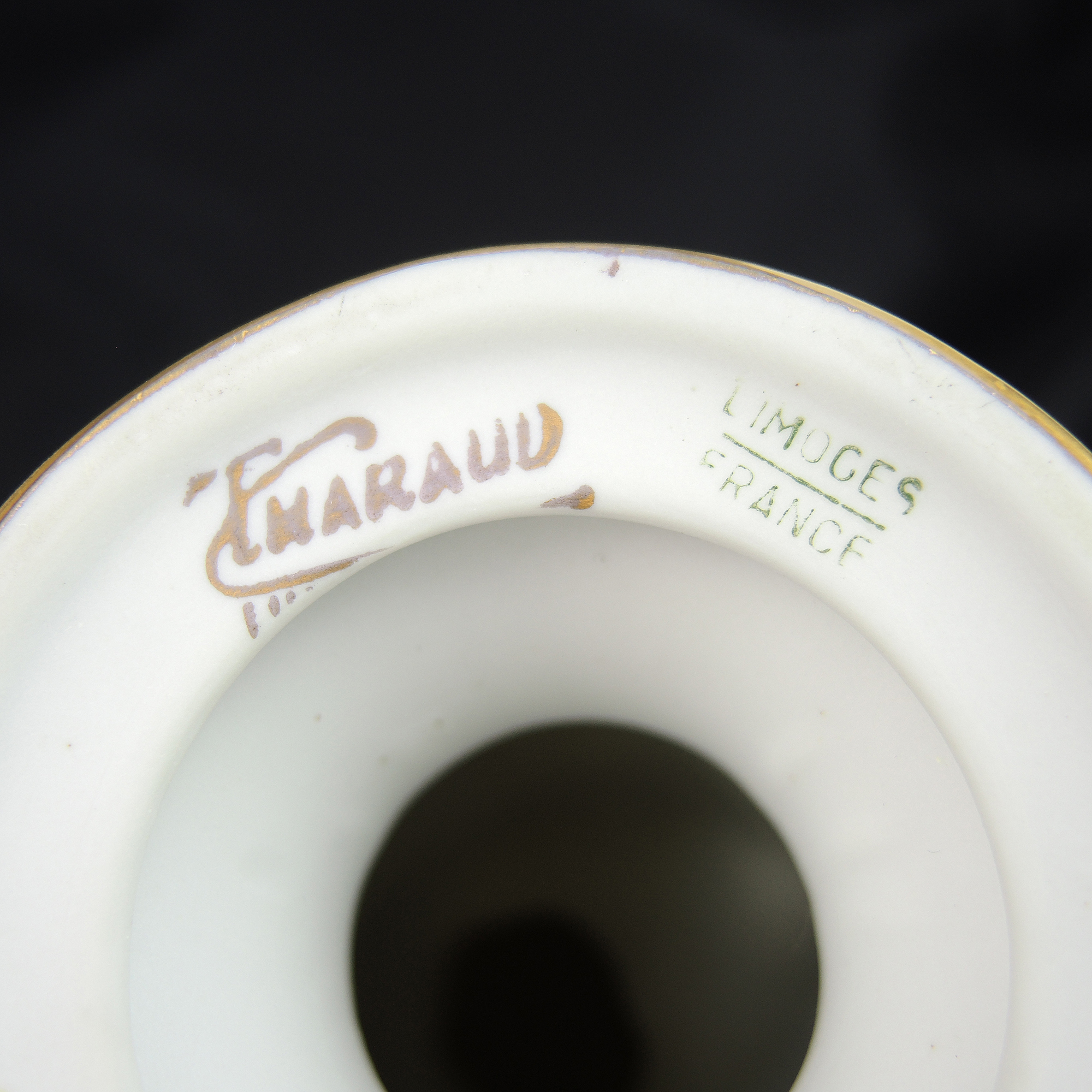 Limoges Bisque Porcelain Bust of a Young Boy