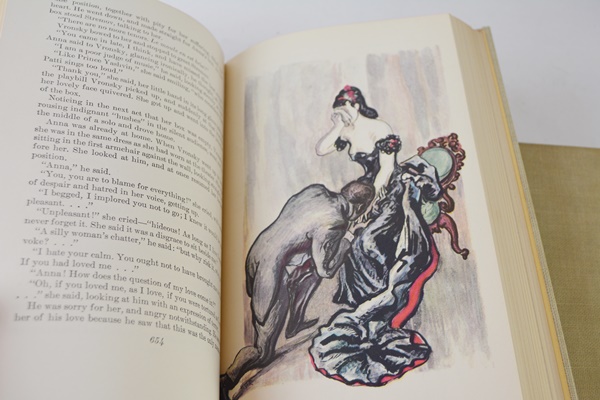 Two-Volume "Anna Karenina" by Leo Tolstoy with Slipcase