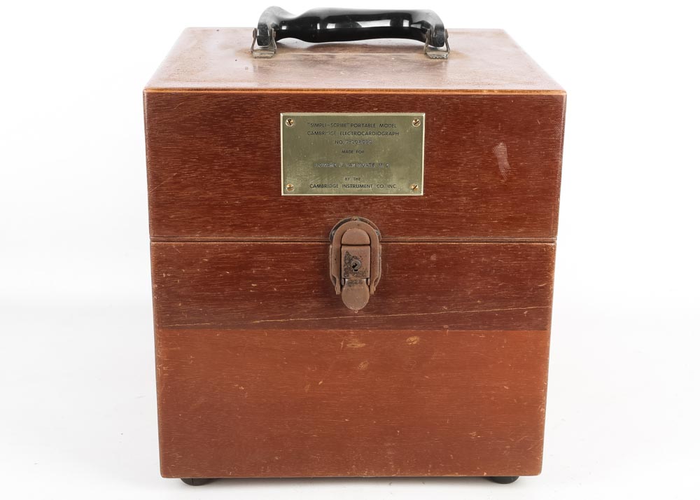 Vintage Simpli-Scribe Portable Cambridge Electrocardiograph