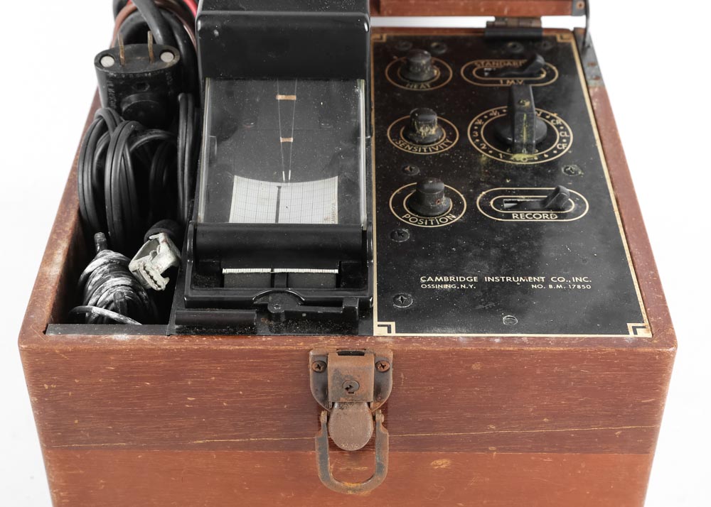 Vintage Simpli-Scribe Portable Cambridge Electrocardiograph