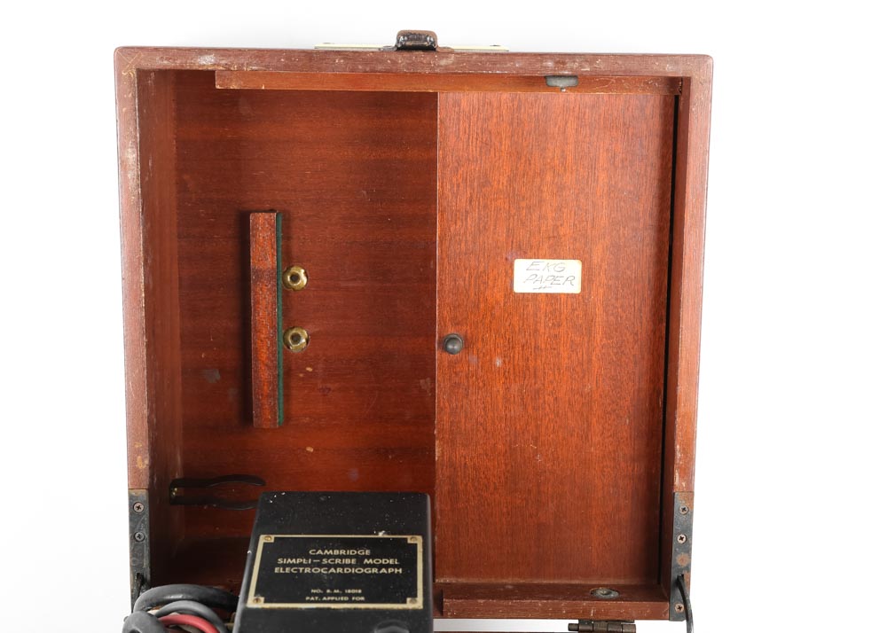 Vintage Simpli-Scribe Portable Cambridge Electrocardiograph