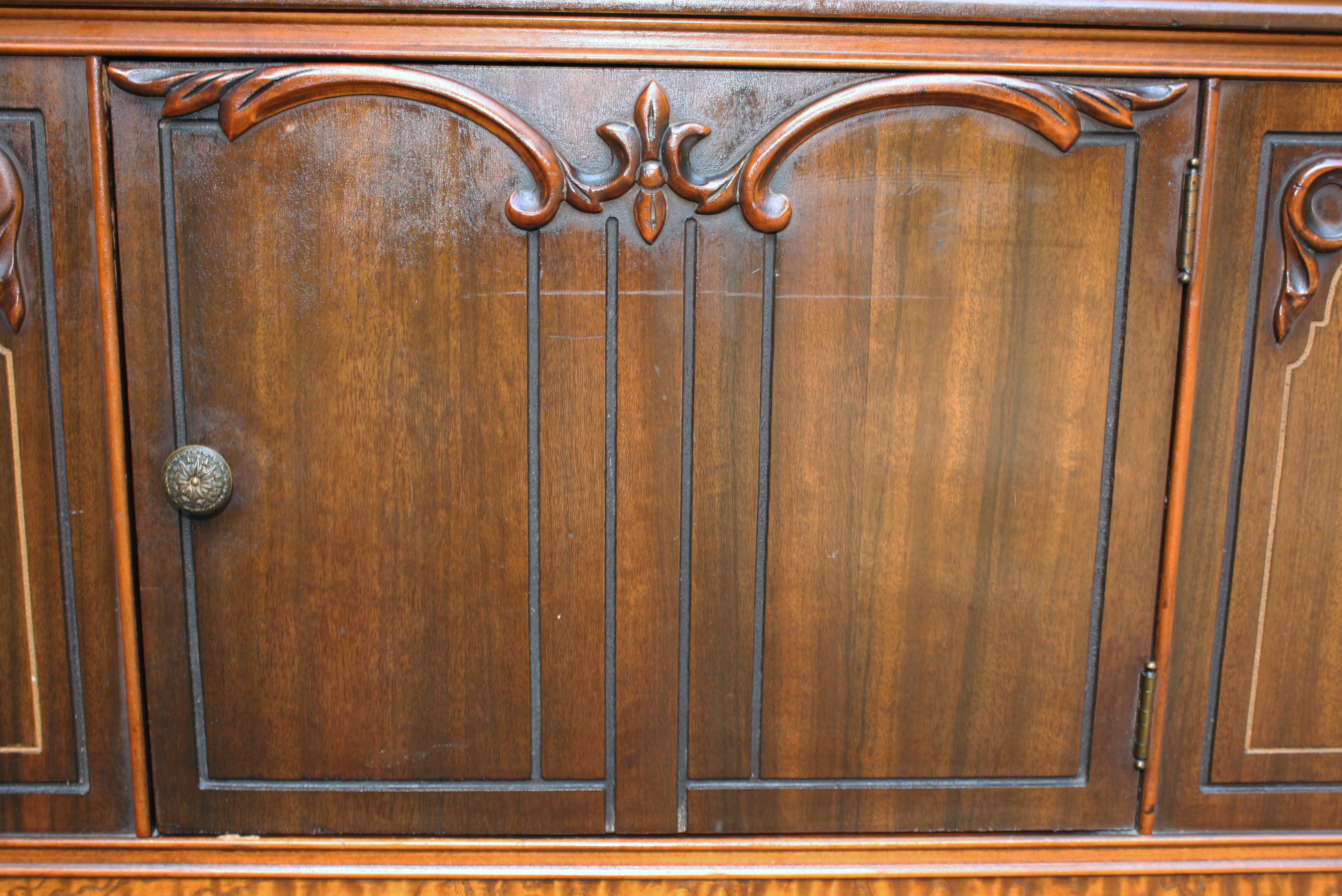 Art Nouveau Small Sideboard Cabinet