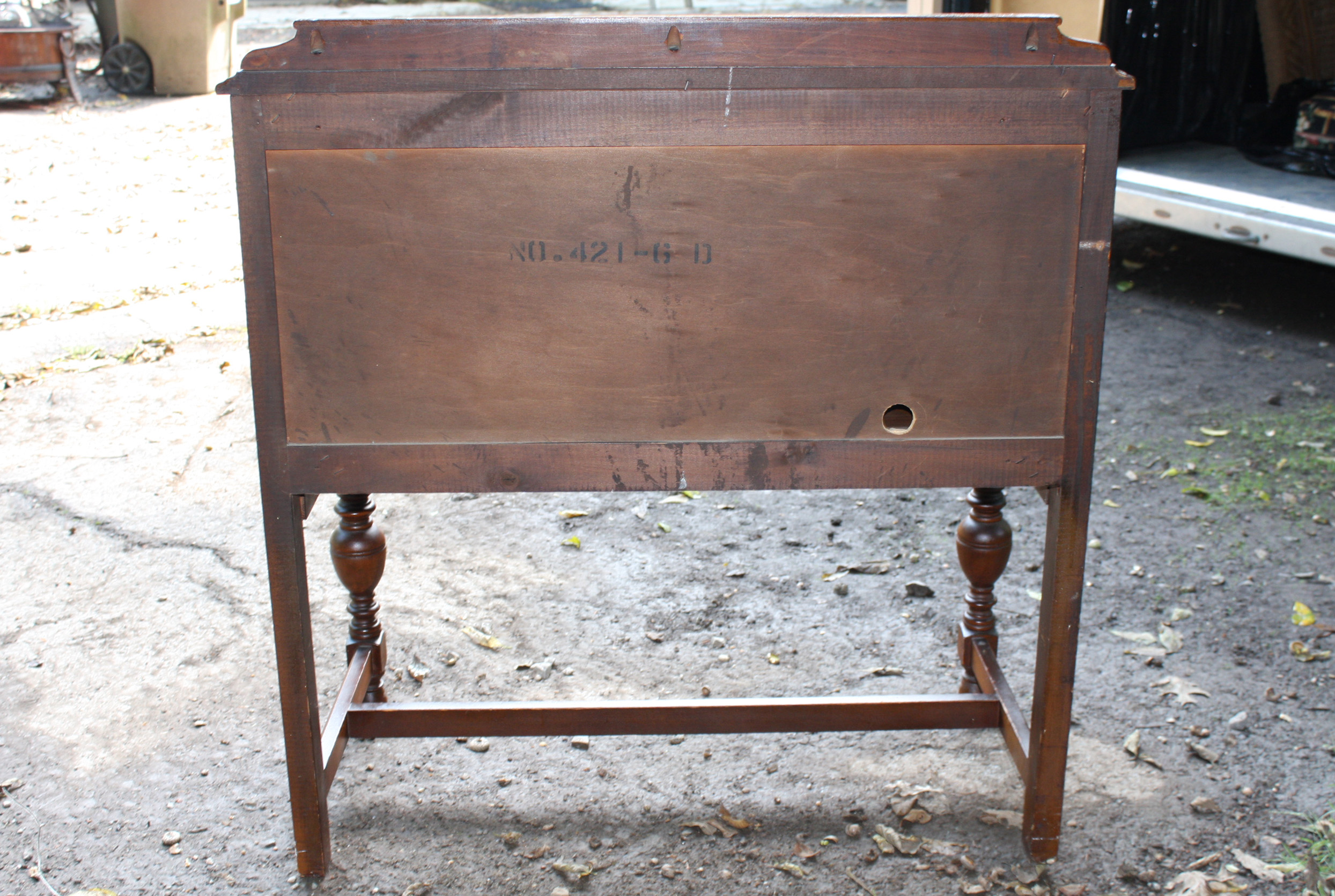 Art Nouveau Small Sideboard Cabinet