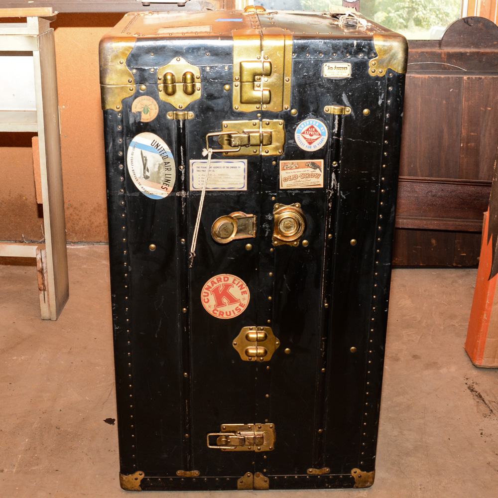 Vintage Wardrobe Trunk