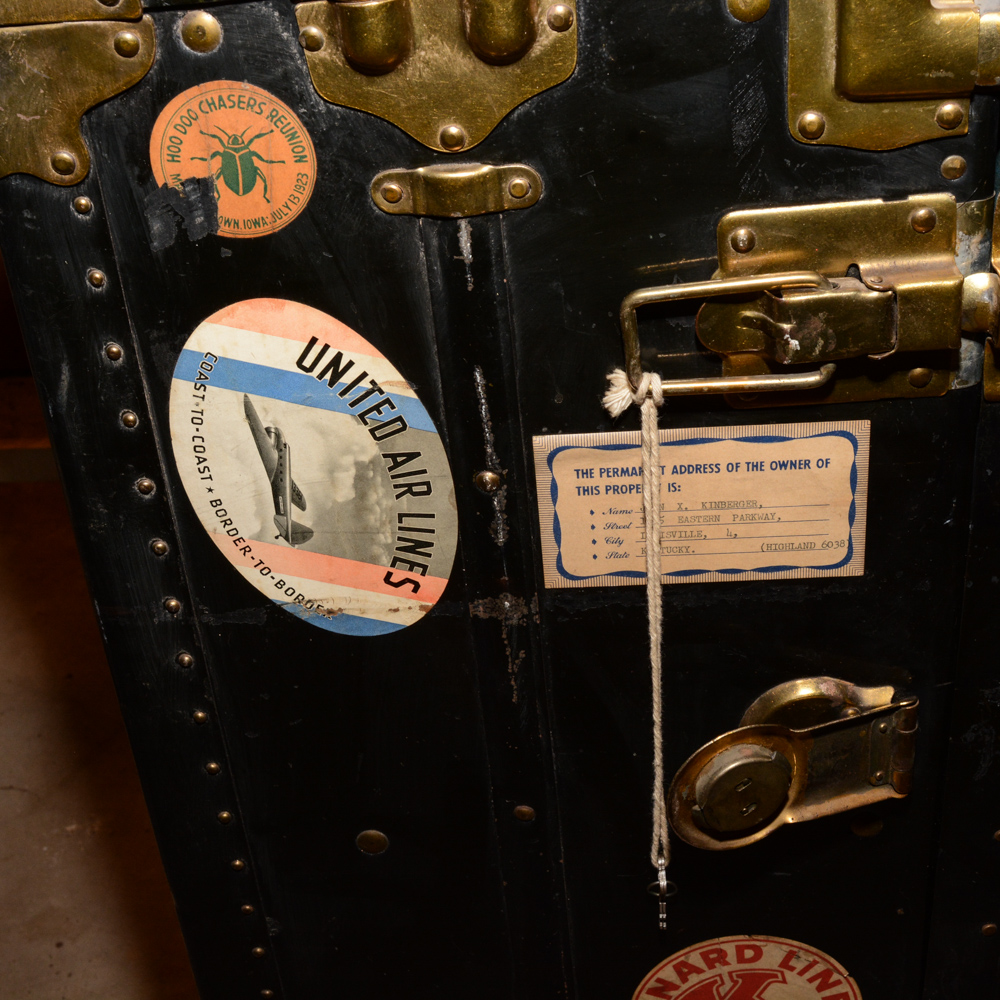 Vintage Wardrobe Trunk