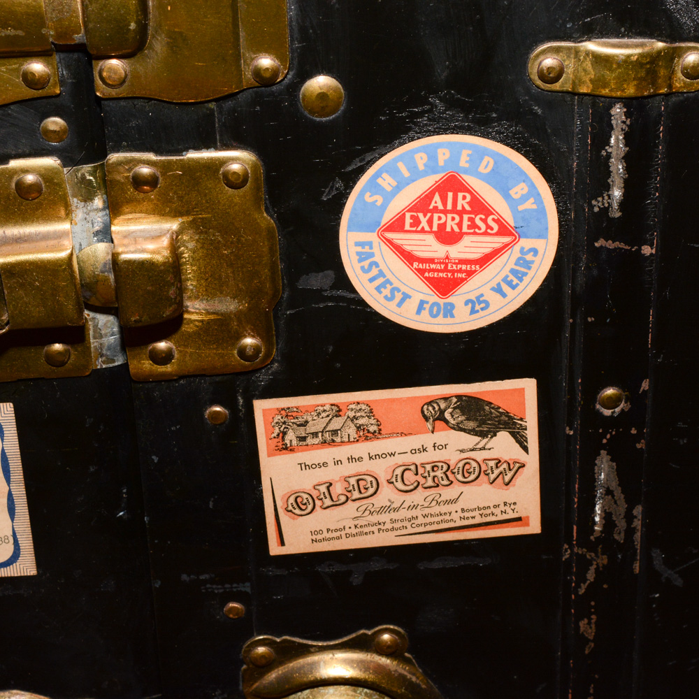 Vintage Wardrobe Trunk