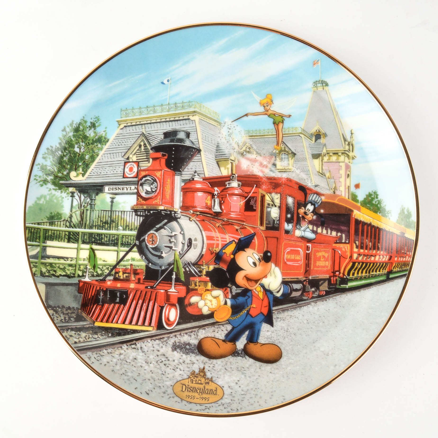 Five Limited Edition Collectible Disney Plates