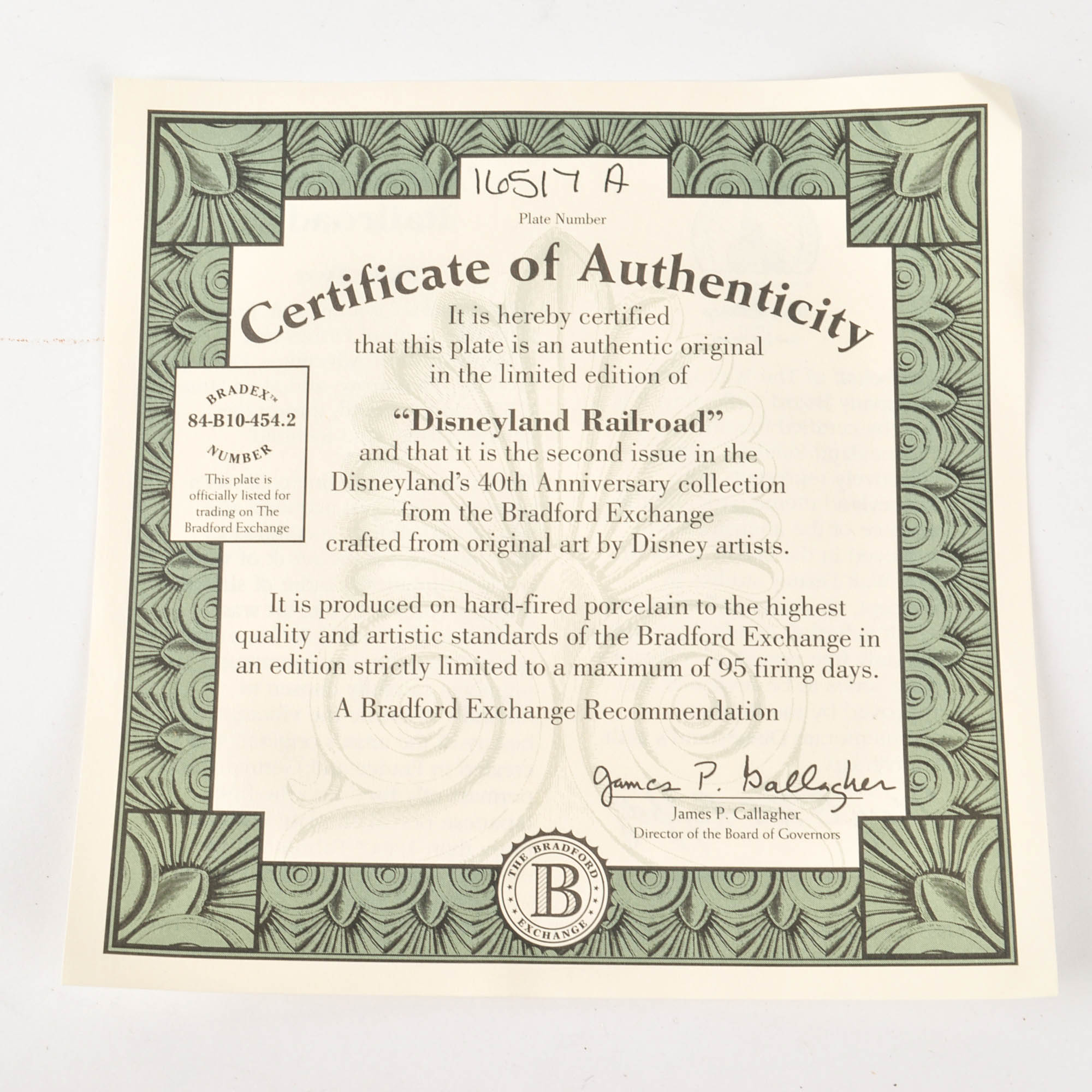 Five Limited Edition Collectible Disney Plates