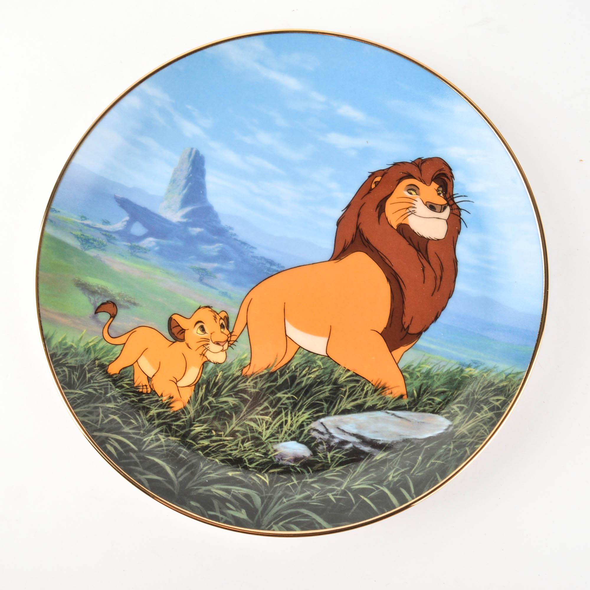 Five Limited Edition Collectible Disney Plates