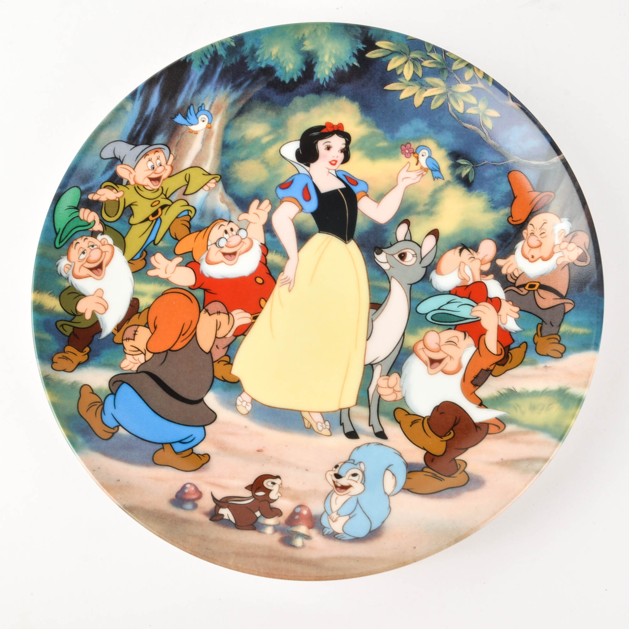 Five Limited Edition Collectible Disney Plates
