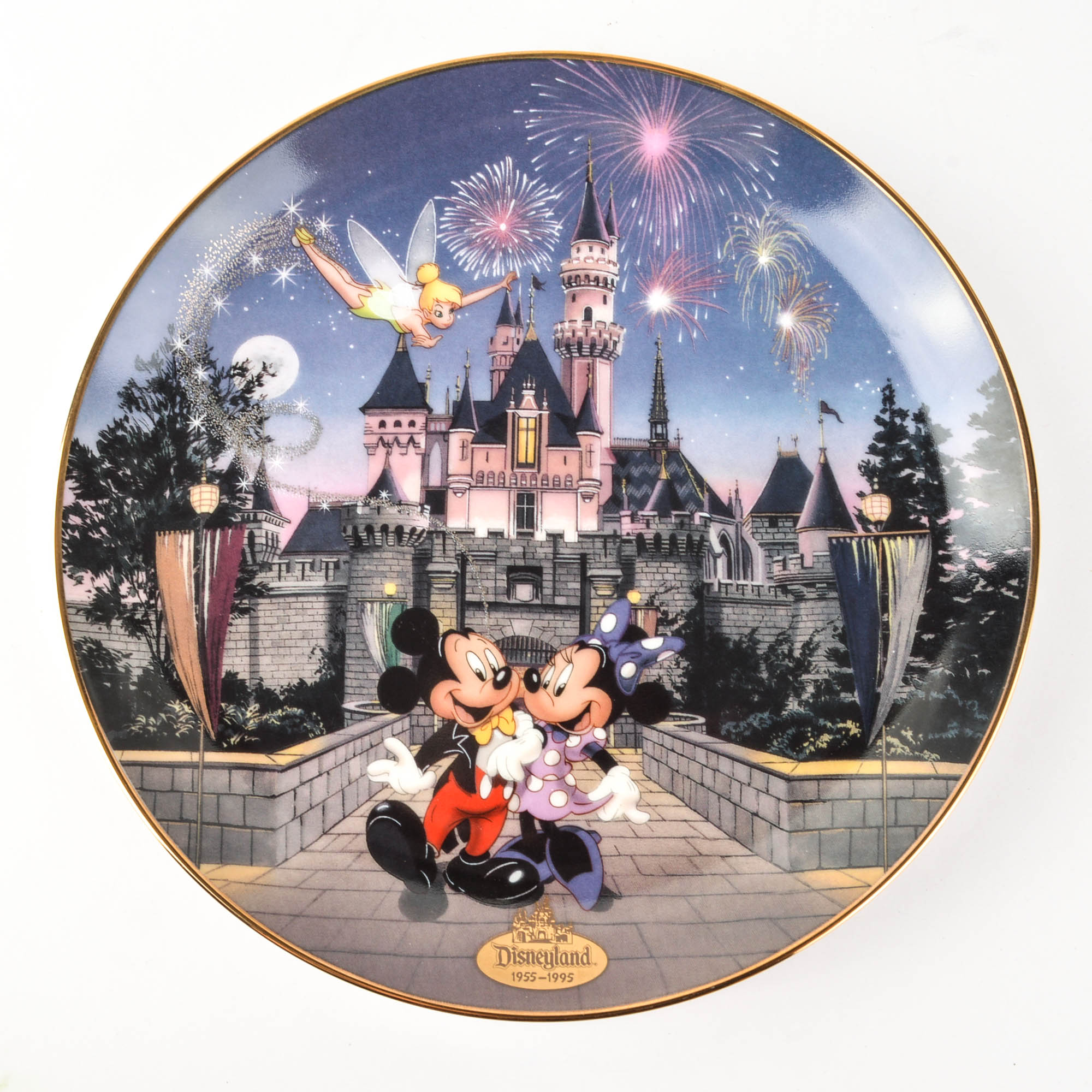 Five Limited Edition Collectible Disney Plates