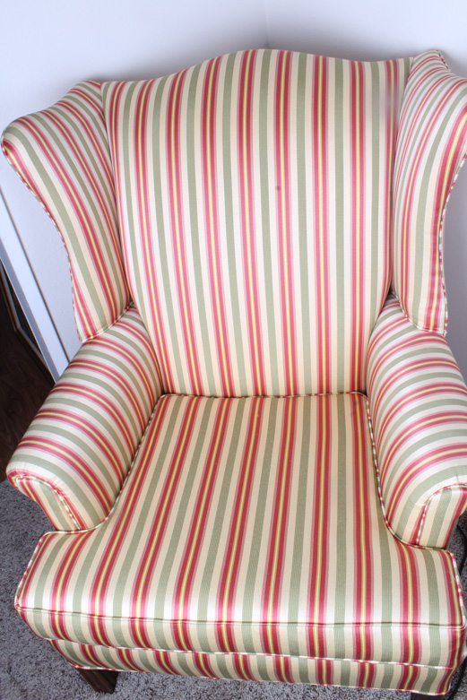 Chippendale Style Wing Back Chair
