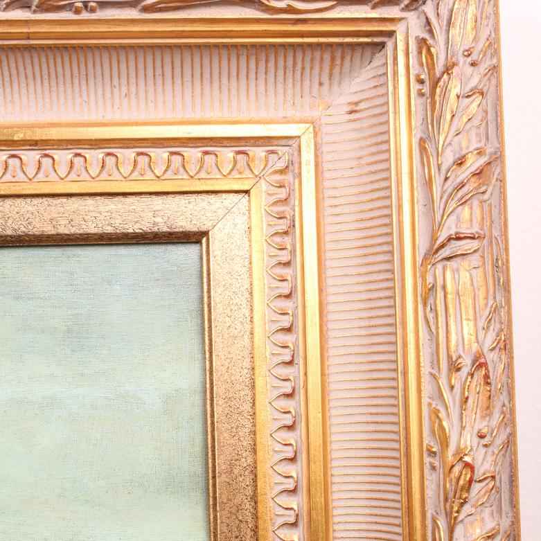 Martz Oil Painting on Canvas of Clipper Ship